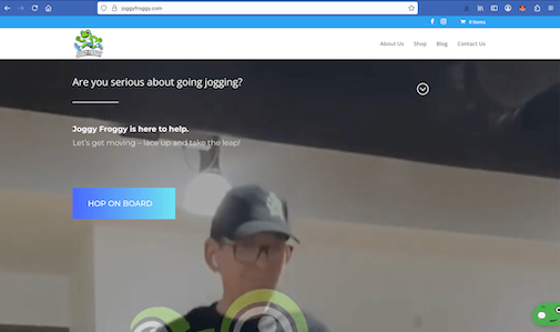 Joggy Froggy Screen Shot